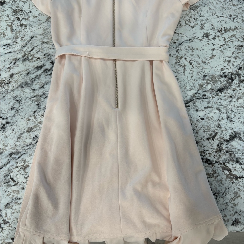 Calvin Klein Elegant Cream Midi Dress